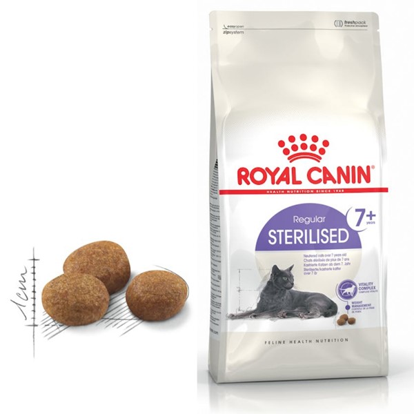 Royal Canin Kısırlaştırılmış Kediler İçin, 7+ Yaş, Kuru Kedi Maması 1,5 Kg