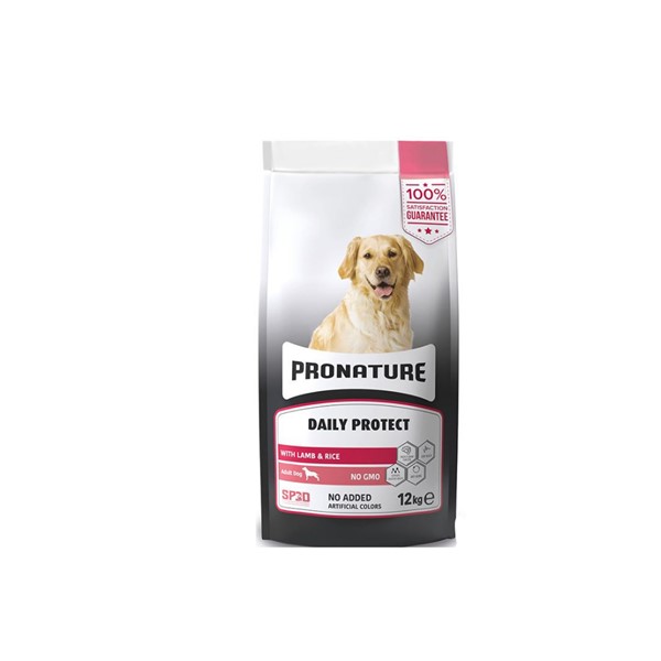 Pronature Daily Adult Kuzu Etli ve Pirinçli Yetişkin Köpek Maması 12 Kg