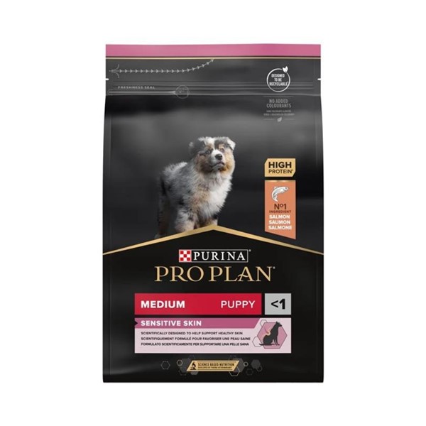 Pro plan Medium Puppy Somonlu Orta Irk Yavru Köpek Maması 3 kg