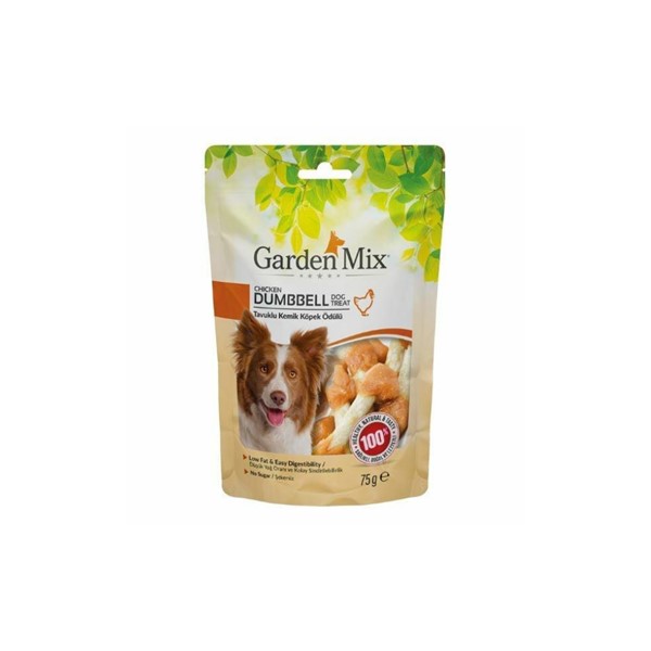 GARDEN MIX TAVUKLU KEMİK KÖPEK ÖDÜLÜ 75 GR