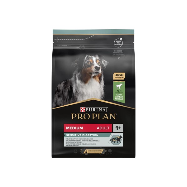 Pro plan Kuzu Etli Orta Irk Yetişkin Köpek Maması 3 kg