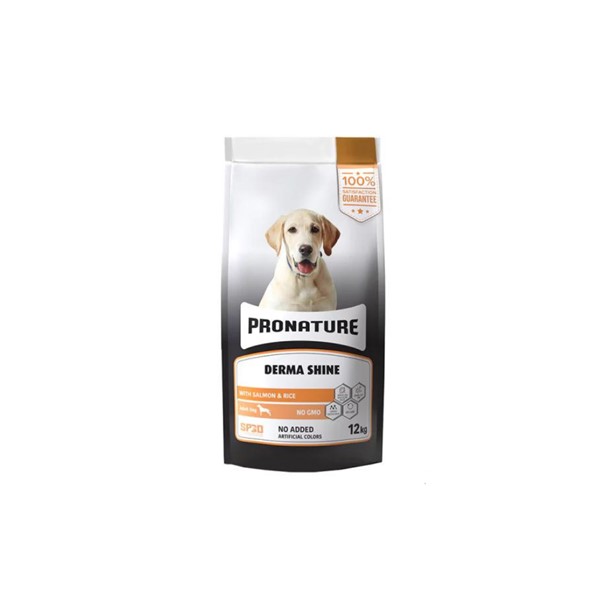 Pronature Derma Shine Somonlu Yetişkin Köpek Maması 12 Kg