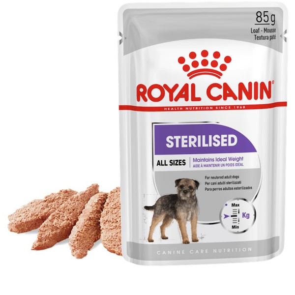 Royal Canin Sterilised Loaf Kısırlaştırılmış Köpek Maması 85 gr