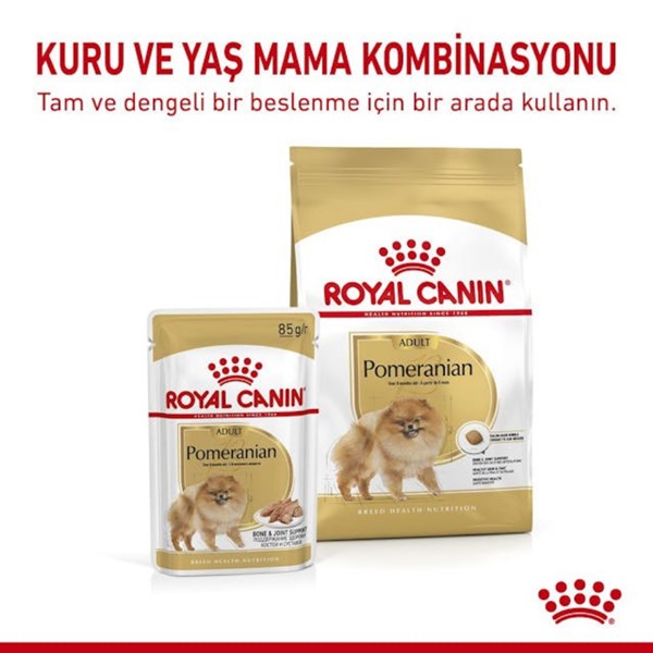 Royal Canin Pomeranian Loaf Pouch Köpek Yaş Maması 85 G