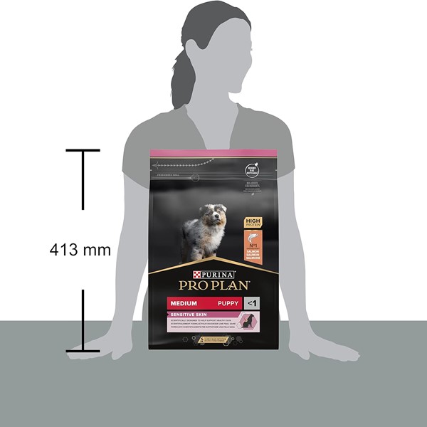 Pro plan Medium Puppy Somonlu Orta Irk Yavru Köpek Maması 3 kg