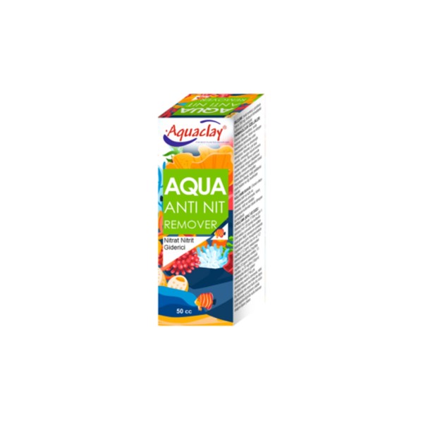 AQUACLAY ANTİ NİTRAT REMOVER NİYRAT NİTRİT GİDERİCİ 50 CC