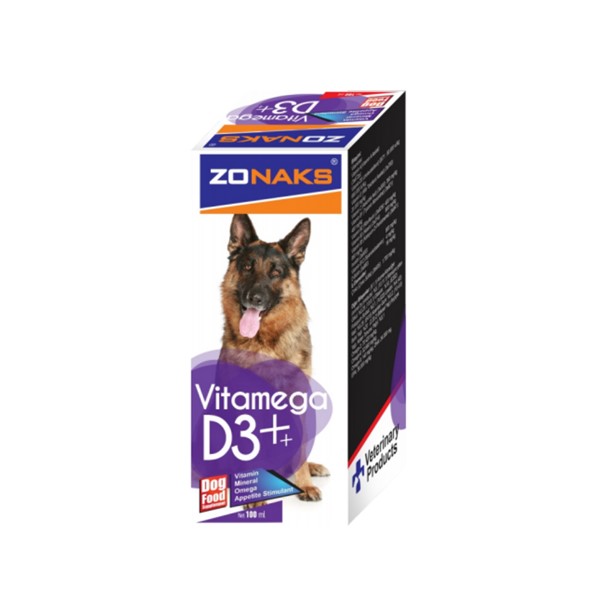 ZONAKS VITAMEGA D3 DOG 100 ML