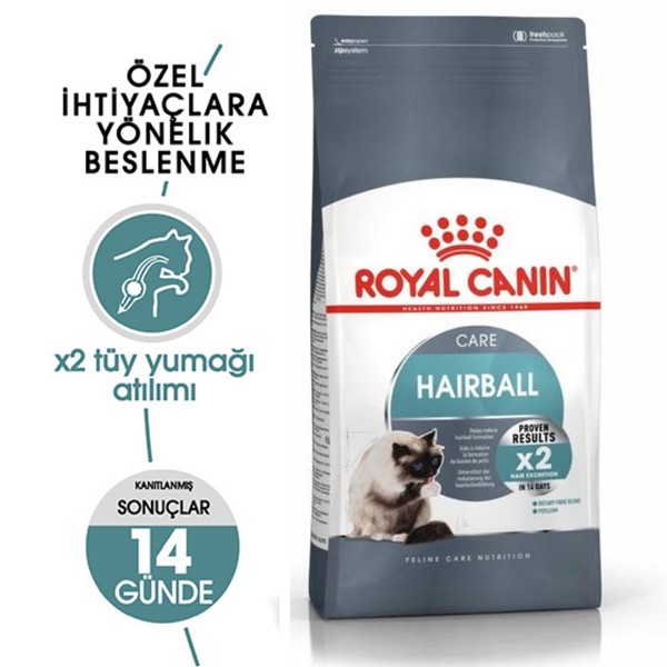 Royal Canin Hairball Tüy Yumağı Önleyici Yetişkin Kedi Maması 2kg