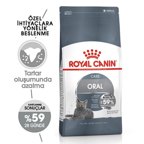 Royal Canin Oral Care Ağız ve Diş Sağlığı İçin Yetişkin Kedi Maması 1,5kg