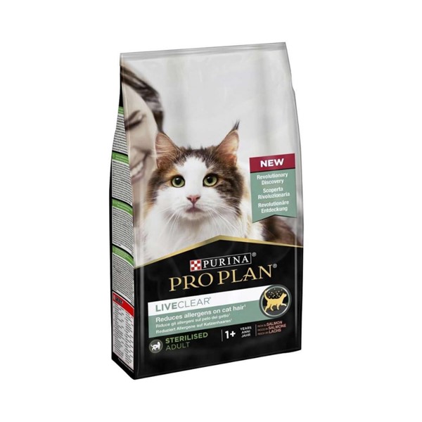 Pro plan Liveclear Somonlu Kısırlaştırılmış Kedi Maması 1.4 kg