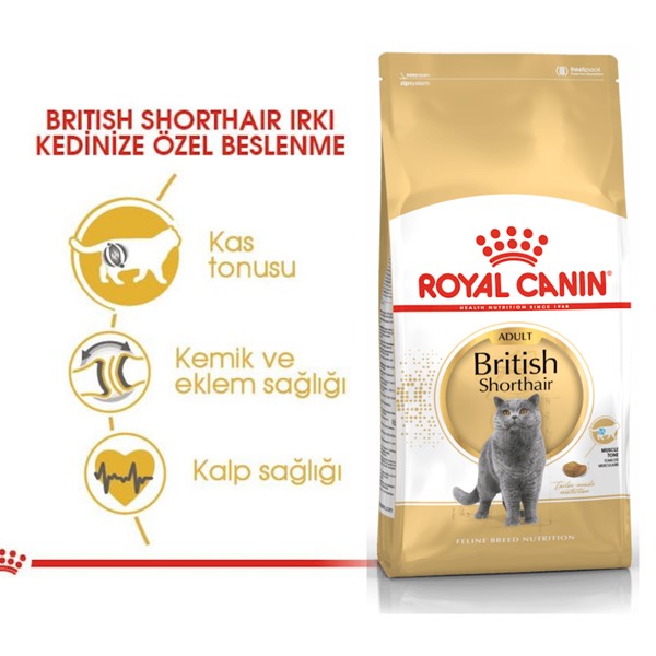 Royal Canin British Short Hair Yetişkin Kedi Maması, 4 Kg