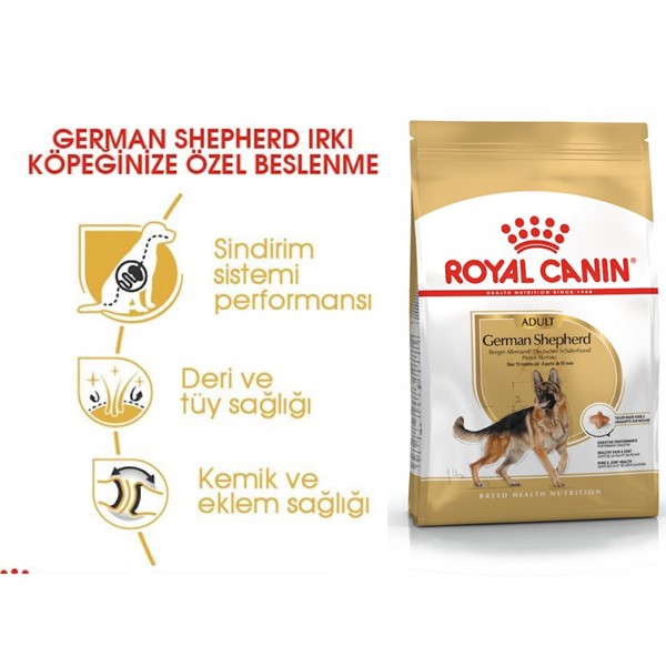 Royal Canin German Shepherd Adult Köpek Maması  11KG