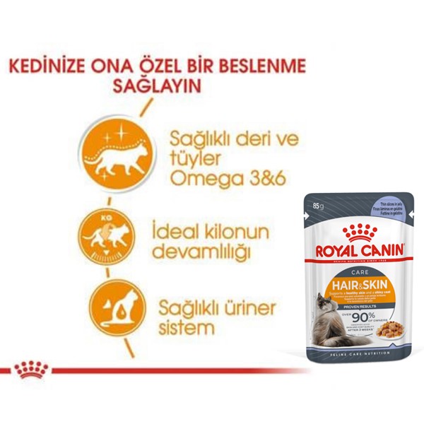 Royal Canin Intense Beauty Jelly Kedi Konservesi 85 Gr