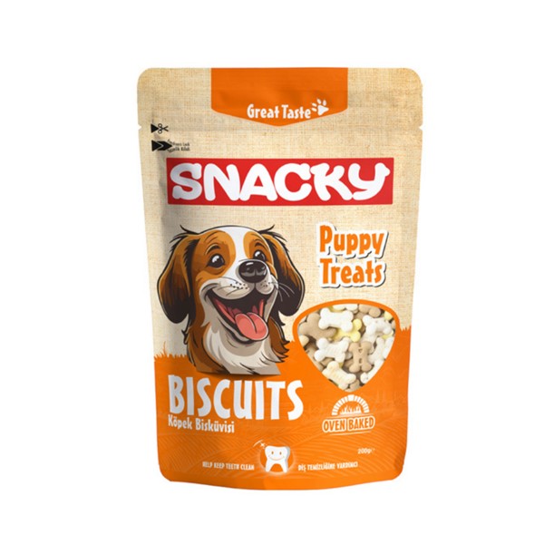 Pupy Treats Köpek Bisküvisi 200 gr X 6 ADET