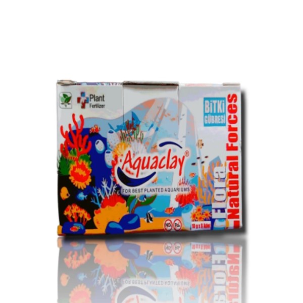 AQUACLAY FLORA KATI BİTKİ GÜBRESİ 8 AD.X 10GR