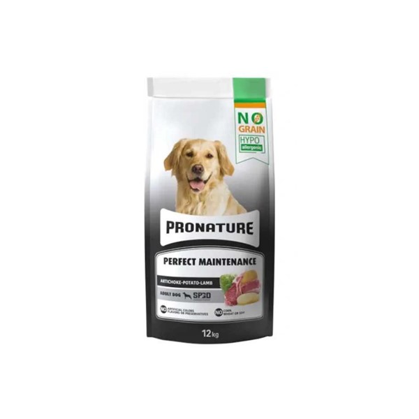 Pronature Hypo-Allergenic Tahılsız Kuzu Etli Yetişkin Köpek Maması 12 Kg