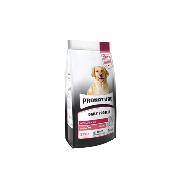 Pronature Daily Adult Kuzu Etli ve Pirinçli Yetişkin Köpek Maması 12 Kg