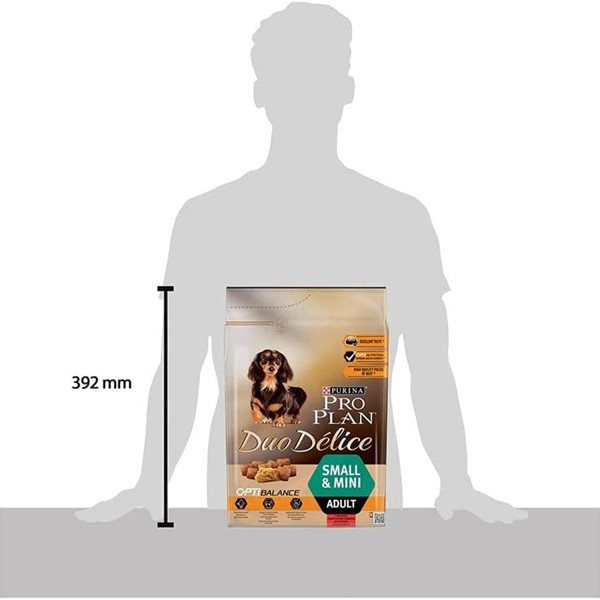 Pro Plan Duo Delice Sığır Etli Mini ve Küçük Irk Yetişkin Köpek Maması 2.5 kg