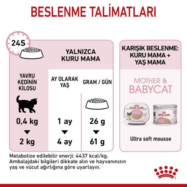 Royal Canin Mother & Babycat Kuru Kedi Maması, 2 Kg