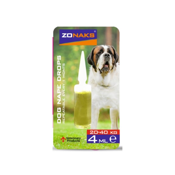 ZONAKS DOG NAPE DROPS 4 ML