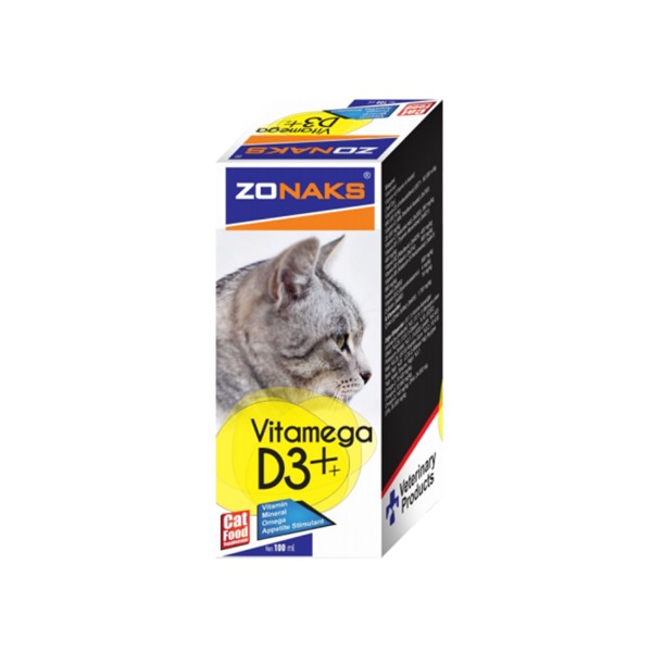 ZONAKS VITAMEGA D3 CAT 100 ML