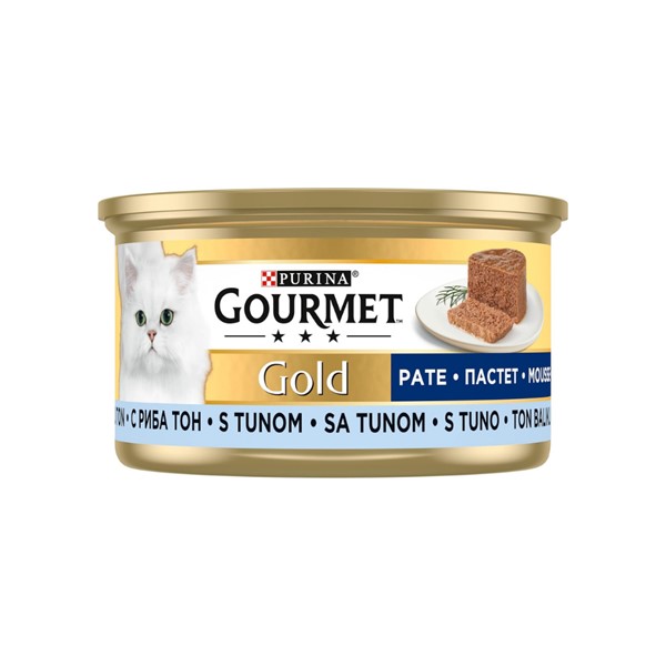 Gourmet Gold Kıyılmış Ton Balıklı Yaş Kedi Maması 85gr