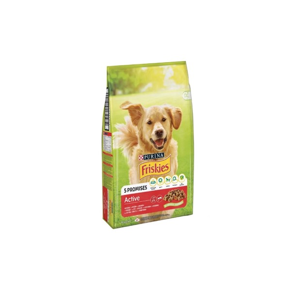 Friskies Active Etli 10 kg Yetişkin Köpek Maması