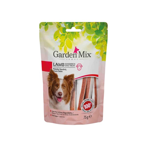 GARDEN MIX KUZULU SANDVİÇ KÖPEK ÖDÜLÜ 75 GR