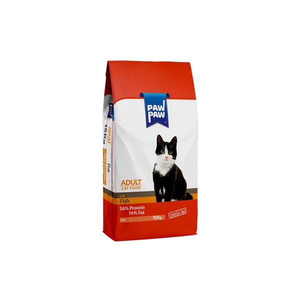 Paw Paw Balıklı Yetişkin Kedi Maması 15 Kg