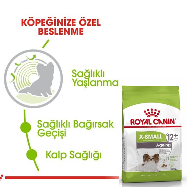 Royal Canin Xsmall Ageing +12 Köpek Maması 1,5 Kg