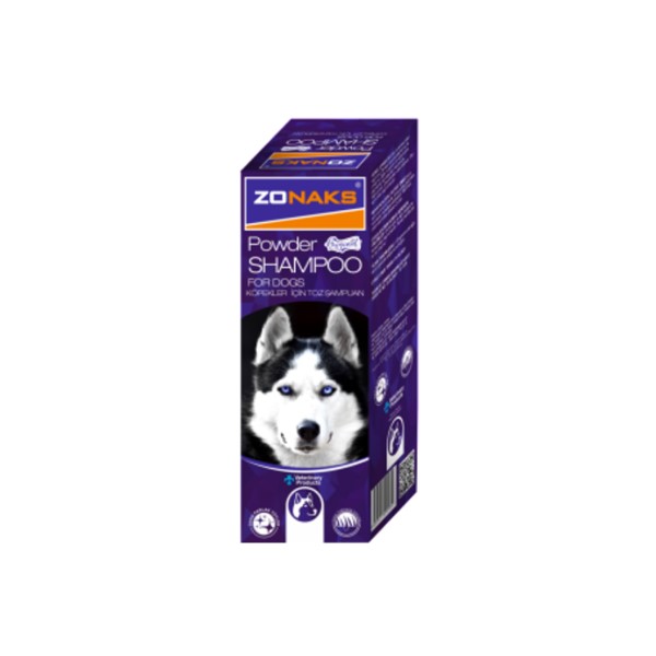 ZONAKS POWDER SHAMPOO DOG 125 GR