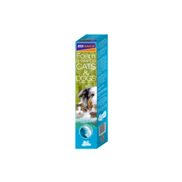 ZONAKS FOAM SHAMPOO CAT & DOG OCEANFRESH