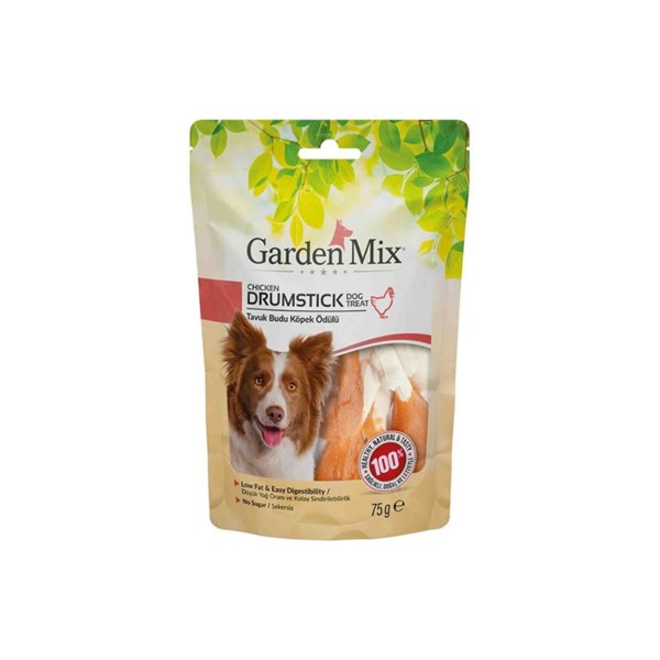 GARDEN MIX TAVUK BUDU KÖPEK ÖDÜLÜ 75 GR