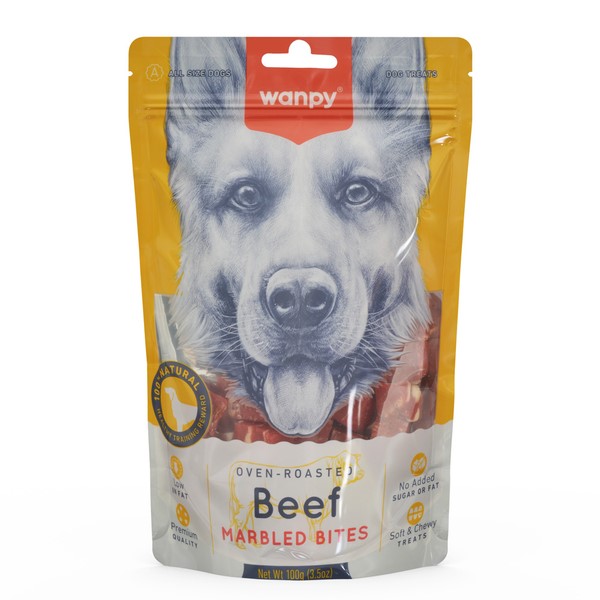 Wanpy Marbled Köpek Ödül Et Parçaları 100 g X 6 ADET