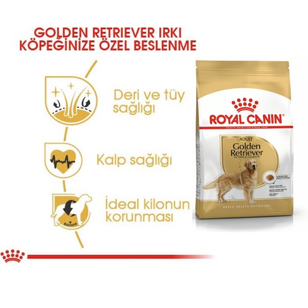 Royal Canin Golden Retriever Yetişkin Kuru Köpek Maması 12 Kg