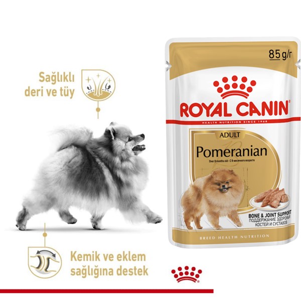 Royal Canin Pomeranian Loaf Pouch Köpek Yaş Maması 85 G