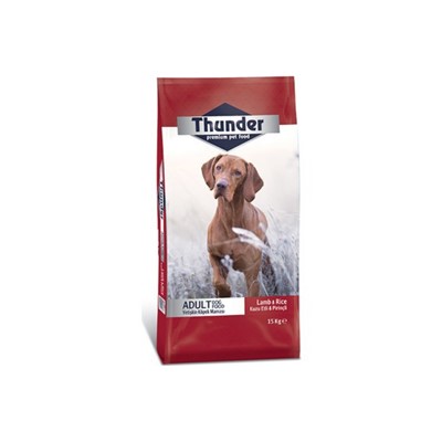 thunder kuzu etli yetişkin köpek maması 15kg, 8698995027243,thunder,kuzulu köpek maması,yetişkin köpek maması,kuru köpek maması