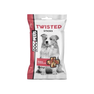 dog plus twisted sticks burgu çubuk köpek ödülü 100gr, 8698995028080,dog plus twisted sticks burgu çubuk köpek ödülü 100gr,köpek çiğneme ödülü,reflex ödül maması