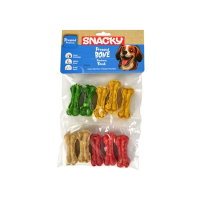 snacky munchy köpek press kemik 10'lu *5cm *110g x 6 adet, 8682631205157,snacky,köpek ödül kemiği,köpek press kemik,çiğneme kemiği