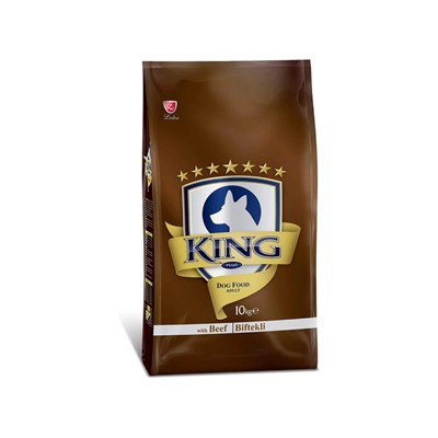 king biftekli yetişkin köpek maması 10 kg, 8698995027601,king,kuzulu köpek maması,yetişkin köpek maması,kuru köpek maması