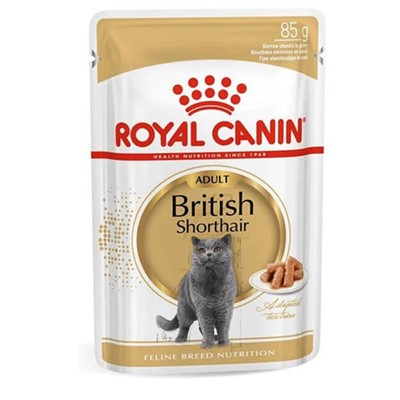 royal canin british shorthair konserve 85 gr, royal canin,yaş kedi maması,british yaş mama,yetişkin kedi maması,mankypetshop