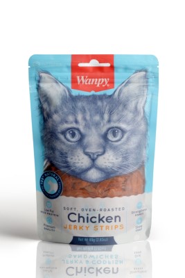 wanpy gerçek tavuk fileto yumuşak kedi ödülü  80 gr x 6 adet, wanpy gerçek tavuk fileto yumuşak kedi ödülü  80 gr,wanpy,mankypetshop,kedi ödül maması,fileto ödül maması