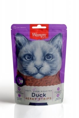 wanpy gerçek ördek fileto yumuşak kedi ödülü  80 gr x 6 adet, ördek fileto yumuşak kedi ödülü,wanpy,mankypetshop,kedi ödül maması