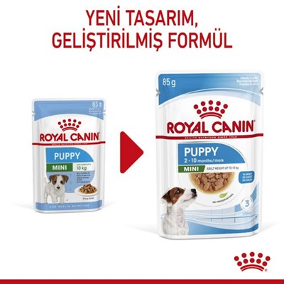 Royal Canin Mini Puppy Köpek Maması, Yavru Köpek,  85 Gr