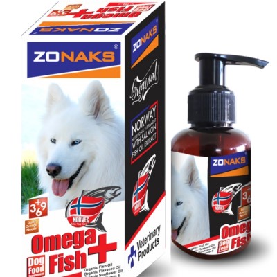 zonaks omega fısh dog 100 ml, 8683011291142,zonaks,köpekler için balık yağı