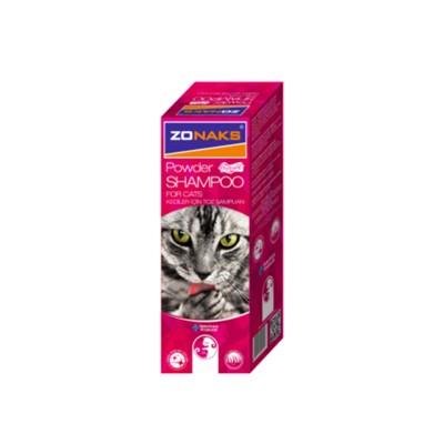 zonaks powder shampoo cat 125 gr, 