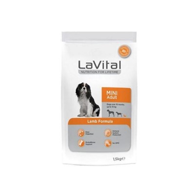 lavital kuzu etli küçük ırk yetişkin köpek maması 1.5 kg, 8681612751805,lavital,küçük ırk yetişkin köpek maması,kuru köpek maması,kuzu etli köpek maması