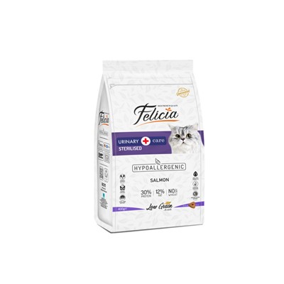 felicia sterilised somonlu az tahıllı  400g, 8682631204037,felicia,kuru kedi maması,somonlu kedi maması,kısırlaştırılmış kedi maması