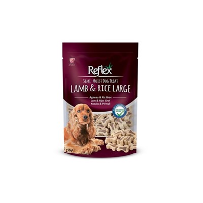 reflex large bones kuzulu köpek ödül kemiği 150 gr, 8698995029155,reflex large bones kuzulu köpek ödül kemiği 150 gr,köpek ödül maması,kuzulu köpek ödülü,reflex köpek ödül maması