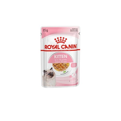 royal canin kitten jelly pouch yaş mama, yavru kedi, 85 g, royal canin,mankypeyshop,jelly pouch yaş mama,yavru kedi maması,yaş kedi maması